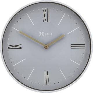 Still vægur grå/guld Ø30 cm