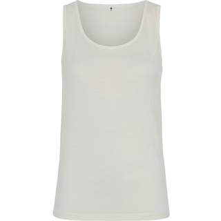 JBS of Denmark top wide straps wool i ivory
