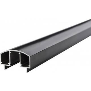 Superroof Smart Fence håndliste, 70x1900 mm til H95 og H125 cm, sort alu