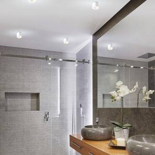 Helestra Oso LED-loftspot, rund, mat hvid