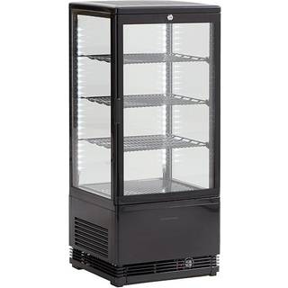 Scancool Displaykøleskab RT 82 WE Sort