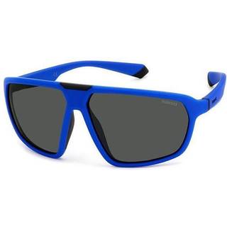 Polaroid PLD 2142/S Polarized DOF/M9 61 Solbriller Mænd Blue - Matte Blue Black - 61mm