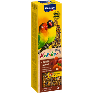 Fuglesnacks dværgpapegøje (På lager i varehus)