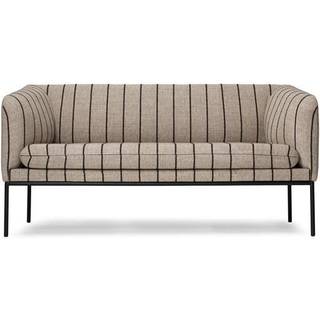 Ferm Living Turn 2-personers sofa Pasadena (stribet)