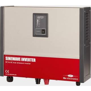 Inverter / vekselretter TBS Powersine, ren sinuskurve, 24 V - 230 V, 2000 W