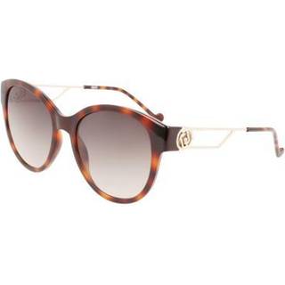 Liu Jo Kvinde LJ762SR 240 Solbriller Plast Havana Brun Rund Normal Skygge