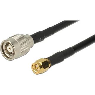 Delock - RP-TNC han til SMA han kabel - RG-58 C/U - 5 m