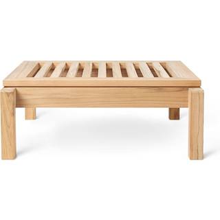 Carl Hansen - AH604F Fotpall - Udendørs taburetter og puffer - Alfred Homann - Træ farvet