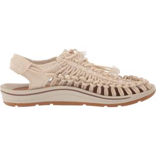 UNEEK Sandal - Natural Canvas/Birch - KEEN - Hvid 39