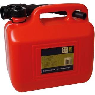 Brændstofdunk 1852-Marine, 5 liter, med hældetud, plast, rød