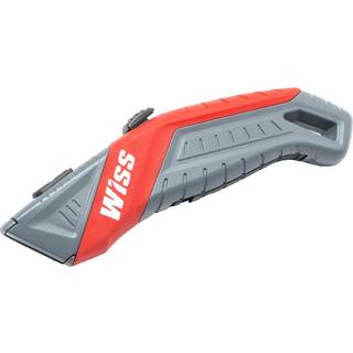 Wiss Sikkerhedskniv med auto tilbagetræk inkl. knivblade.