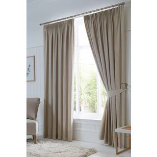 Fusion Fusion Natural Dijon Blackout & Thermal Insulated Curtains