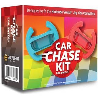 Excalibur Games Car Chase Kit - Miscellaneous Wheel - Nintendo Switch