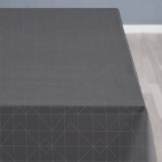 Økologisk Damaskdug fra SØDAHL - REFINED GREY 160x220 cm.