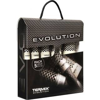 TERMIX Boerster-kamme RundboersterEvolution Soft 5-Pack Blød rundbørste Ø17 + Blød rundbørste Ø23 + Blød rundbørste Ø28 + Blød rundbørste Ø32 + Blød rundbørste Ø43 5 Stk. (144,00 kr / 1 stk.) - 5 Stk.