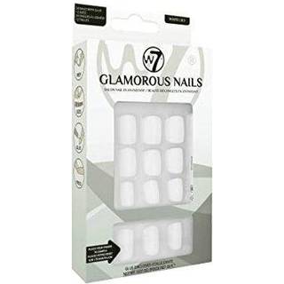 W7 Glamorous Nails White Lily - 24 stk