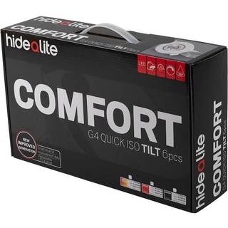 Hide-a-Lite Comfort G4 7475849 Downlight Pakke med 6 stk., 7,5 W 690 lm, 3 K, 36 GR