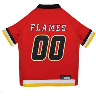 NHL Calgary Flames tr?je til hunde og katte X-Large. - Lad dit k?ledyr v?re en rigtig NHL-fan!