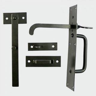 TIMco SLMBB Suffolk Latch Mellem Sort