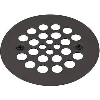 WestBrass 4-1/4 """" O.D. Brusesilter Plastik-Oddities Style Matte sort D3193-62