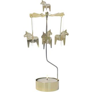 Pluto Design Englespil dalahest stor 25 cm Guld