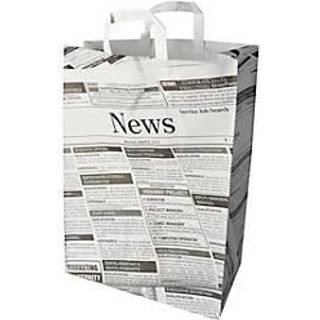 50 stk. Gaveposer 44x17x32cm Newspaper design med hank