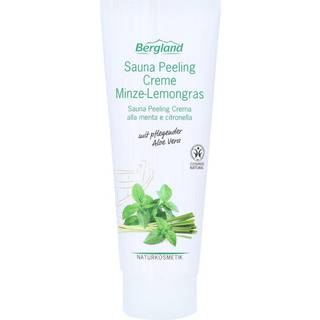 Bergland Sauna Peeling Creme Minze-Lemongras Kropscreme