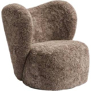 NORR11 Little Big Lænestol Swivel Sheepskin Sahara