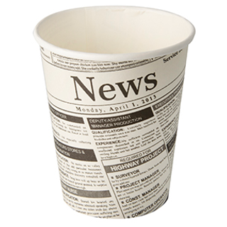 50 stk Papkrus Newspaper design - 200 ml