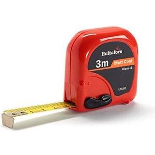 Hultafors 369003"UM 3M" Kort stålmålebånd - Sort/Rød