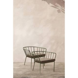 ANTIBES loungestol 2-pack - Grøn