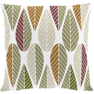 Arvidssons Textil Blader pudebetræk 47x47 cm Beige