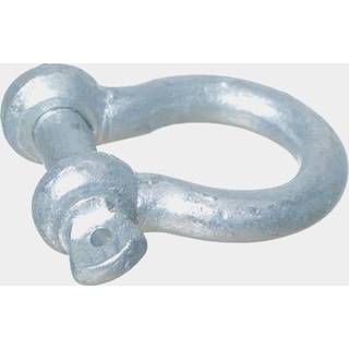 Lyresjækkel 1852-Marine, Ø6 mm, 22 mm, galvaniseret stål, med gevind vingeskrue