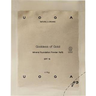 Uoga Uoga Mineral Foundation Powder Refill Goddess Of Gold 10g