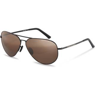 Porsche Design P8508 Polarized V 60 Solbriller Mænd Black - Shiny Black - 60mm