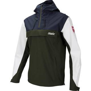 Jakke med hætte SWIX Blizzard Anorak 12471-48000 Størrelse XL