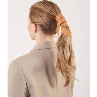 Corinne Leather Band Long Bendable Camel