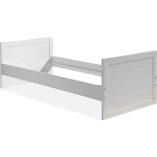 Enkeltseng 90x200 – Erik, hvid