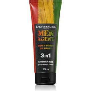 Dermacol Men Agent Don´t Worry Be Happy Brusegel 3-i-1 250 ml - 250 ml