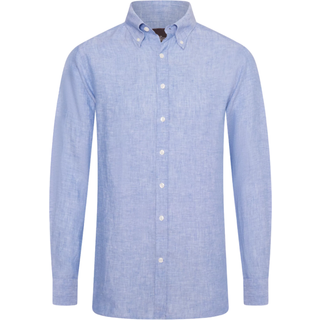 Oscar Jacobson - Regular Fit Button Down Skjorte - størrelse XL - Herre