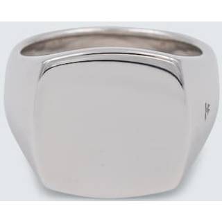 Tom Wood Cushion Polished Ring Silver
