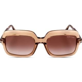 Tom Ford FT0688 WALLIS 45G 56 Solbriller Kvinder Brun - Brown - 56mm