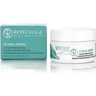 REPECHAGE SEA MUD MASK til kvinder og m?nd 4 fl. oz. Dybt eksfolierende pore -reng?ringsmiddel til t?r olieagtig plettet udsat ansigt og hud For