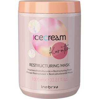 Inebrya Keratin Genoprettende maske Med keratin 1000 ml - 1000 ml