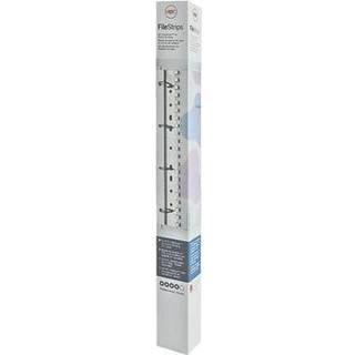 Filestrip GBC PVC t-Click-Wire hvid, 100stk. IB184994