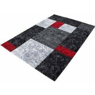 Hawaii Kortluvet tæppe Ternet - Rød - 200x290