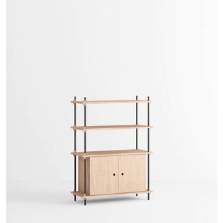 Moebe Reolsystem s.115.1.B - Sort/eg