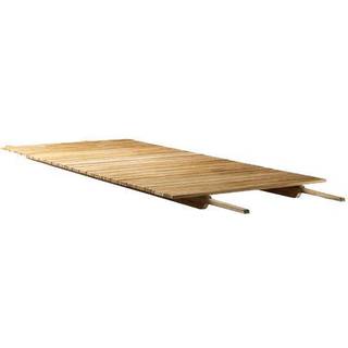 FDB Møbler M4 Sammen Central Plate M2/M3 mellemplade 90x185 cm teak non treated