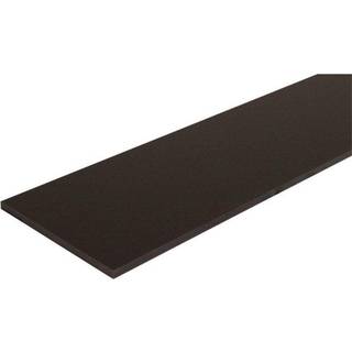 Hylde melamin sort 16 mm x 30 x 120 cm