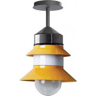 MARSET Santorini udendørs loftlampe, IP65, sennep